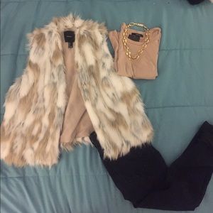 Faux Fur Vest