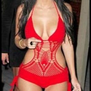 Hot Miami Styles Ref Crochet Monokini one piece