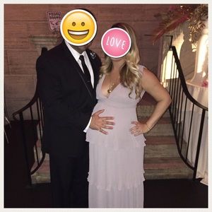 Lulus Large Taupe Gown