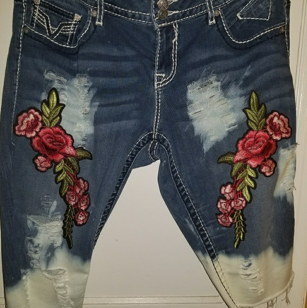 Jean shorts