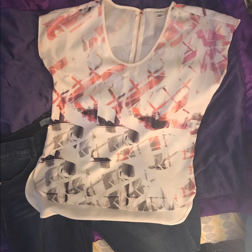 Calvin Klein blouse 👚size xs