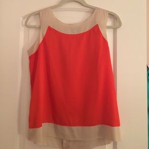 Ann Taylor Color Block Tank Top