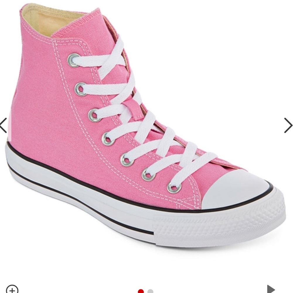 Pink high top converse!