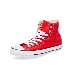 Red high top converse!