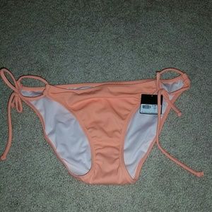 Victoria secret swim bathing suit bottoms peach