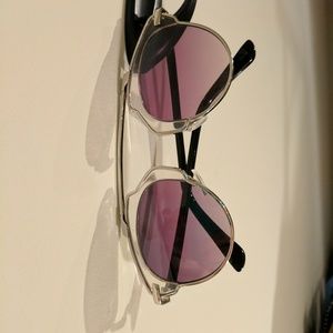 Old School Knock Off Valentino Funky Sunglasses