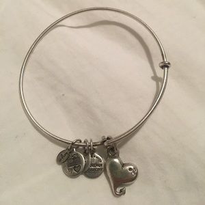 Alex and Ani heart bracelet