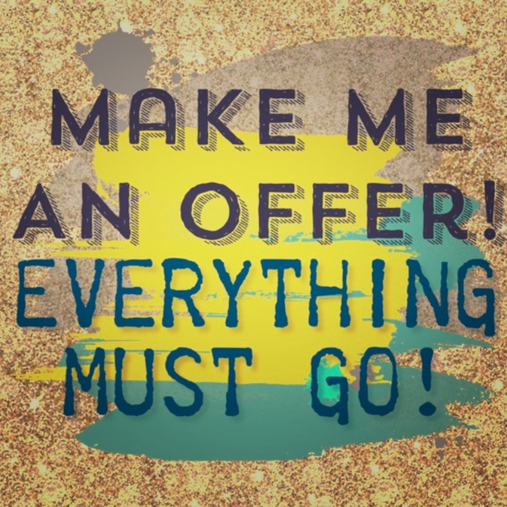 Make an offer or bundle! Cleaning out my closet!!
