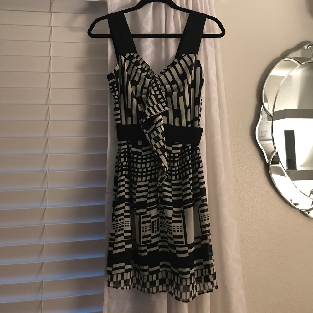 Black & white BCBGENERATION Dress
