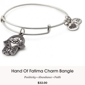 Alex and Ani Hand of Fatima Bangle