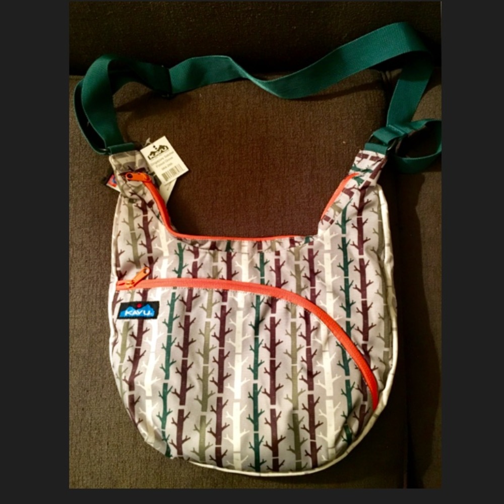 Kavu Singapore Satchel "Forest Grove" Bag