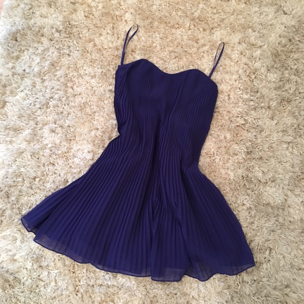 Strapless Pleated Dress by French Connection 👗