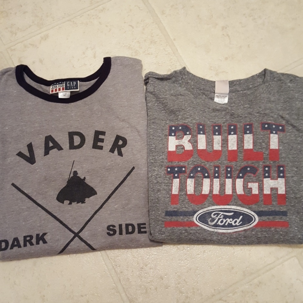 Two Gap Kids Junkfood tees