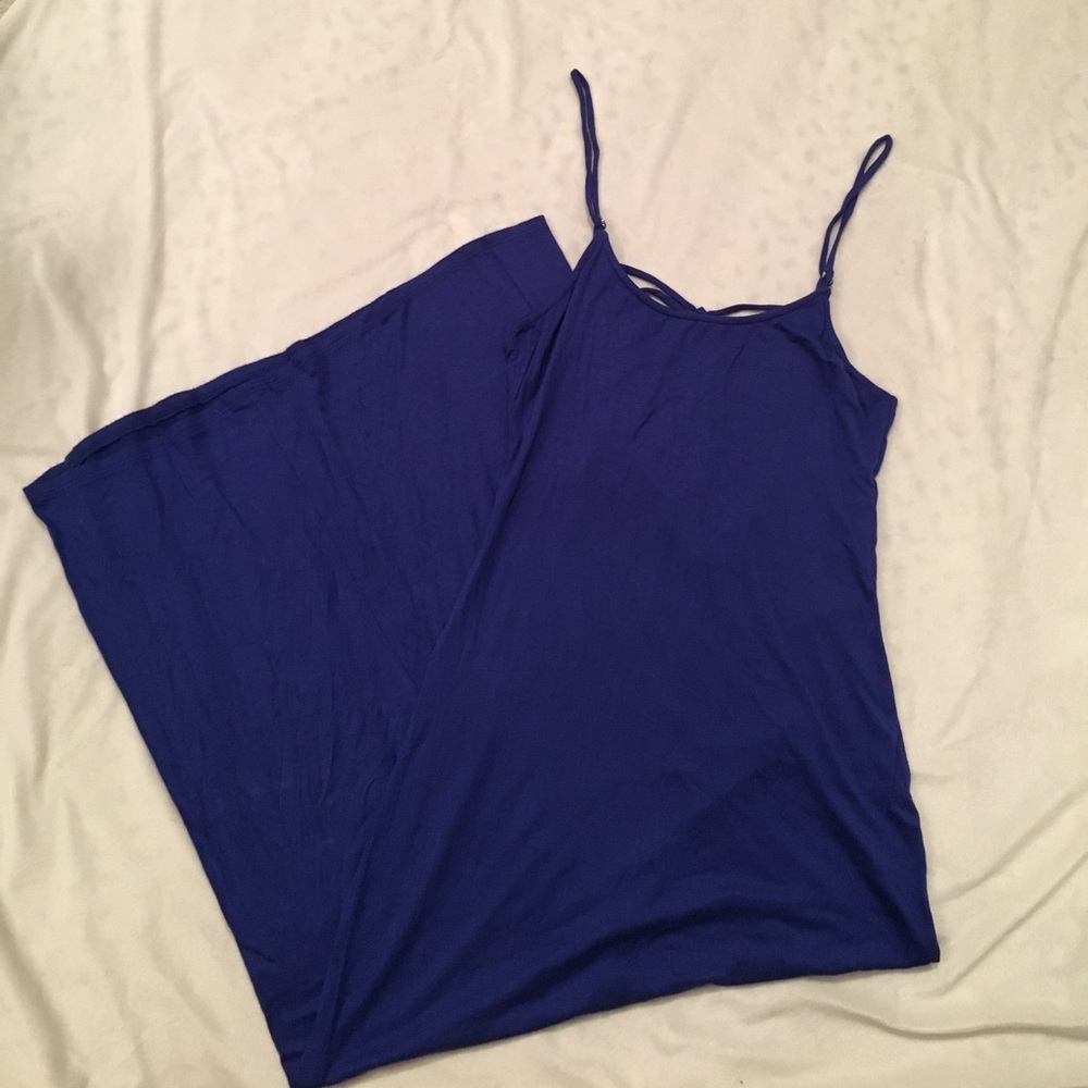 Blue Maxi Dress
