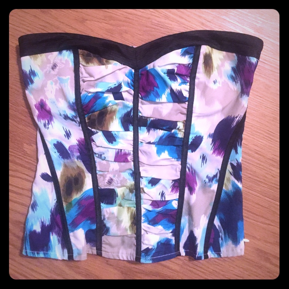 Bebe Watercolor Bustier