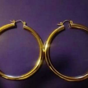 Hoop earrings