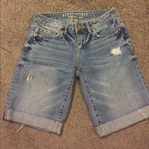 Jean shorts