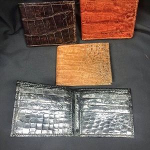 Genuine Crocodile Men's Wallet!