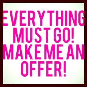 Everything going to charity if not sold!