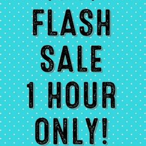 1 Hour Flash Sale!!!