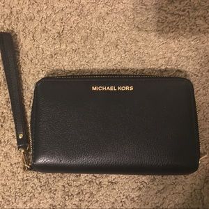 Michael Kors Adele Double Zip wallet.