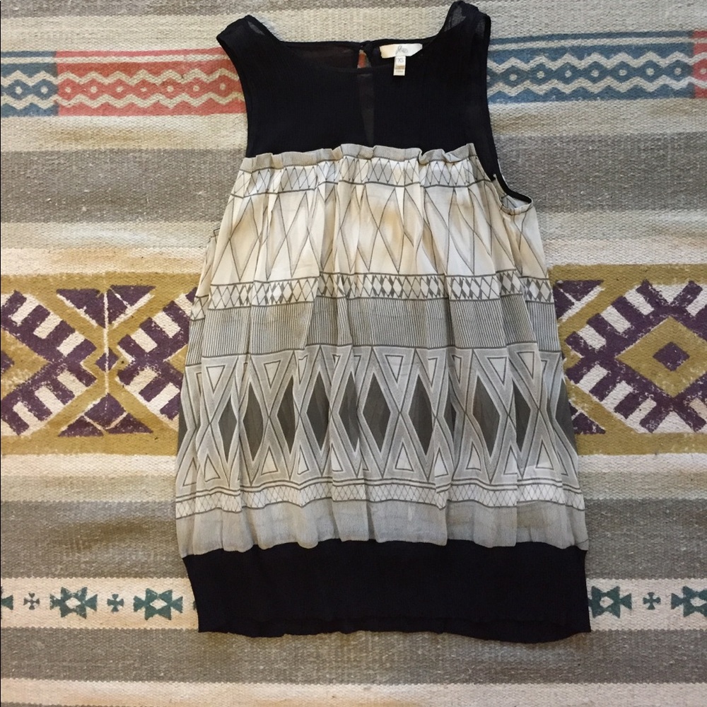 Joie xs sleeveless blouse