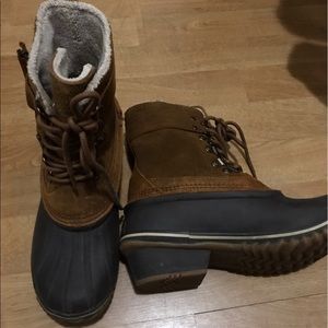 Sorel winter fancy lace ii lined boots