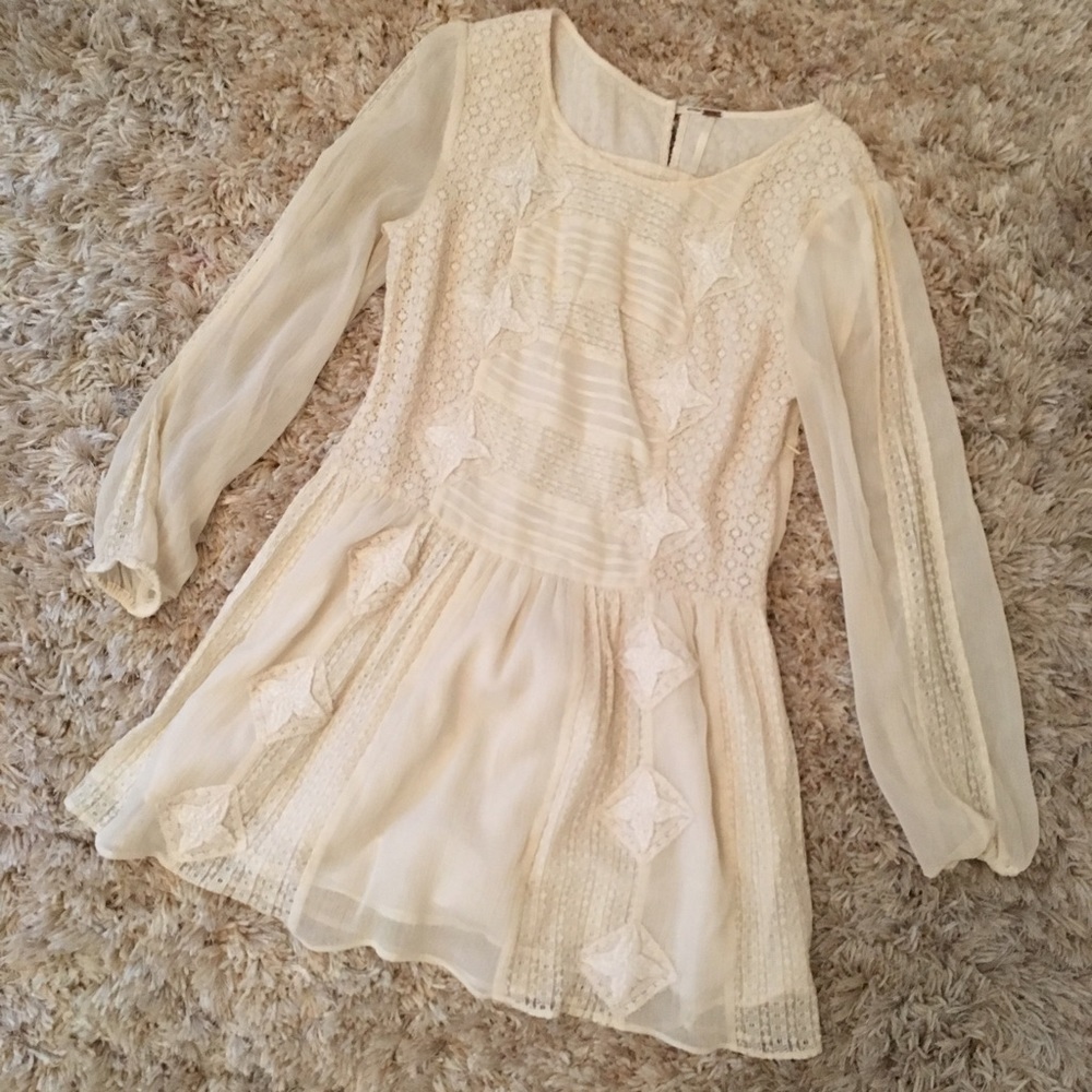 Free People Bohemian Babydoll Dress
