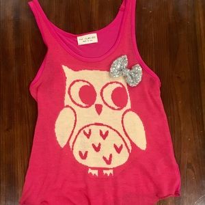 Cute Owl Tank Top