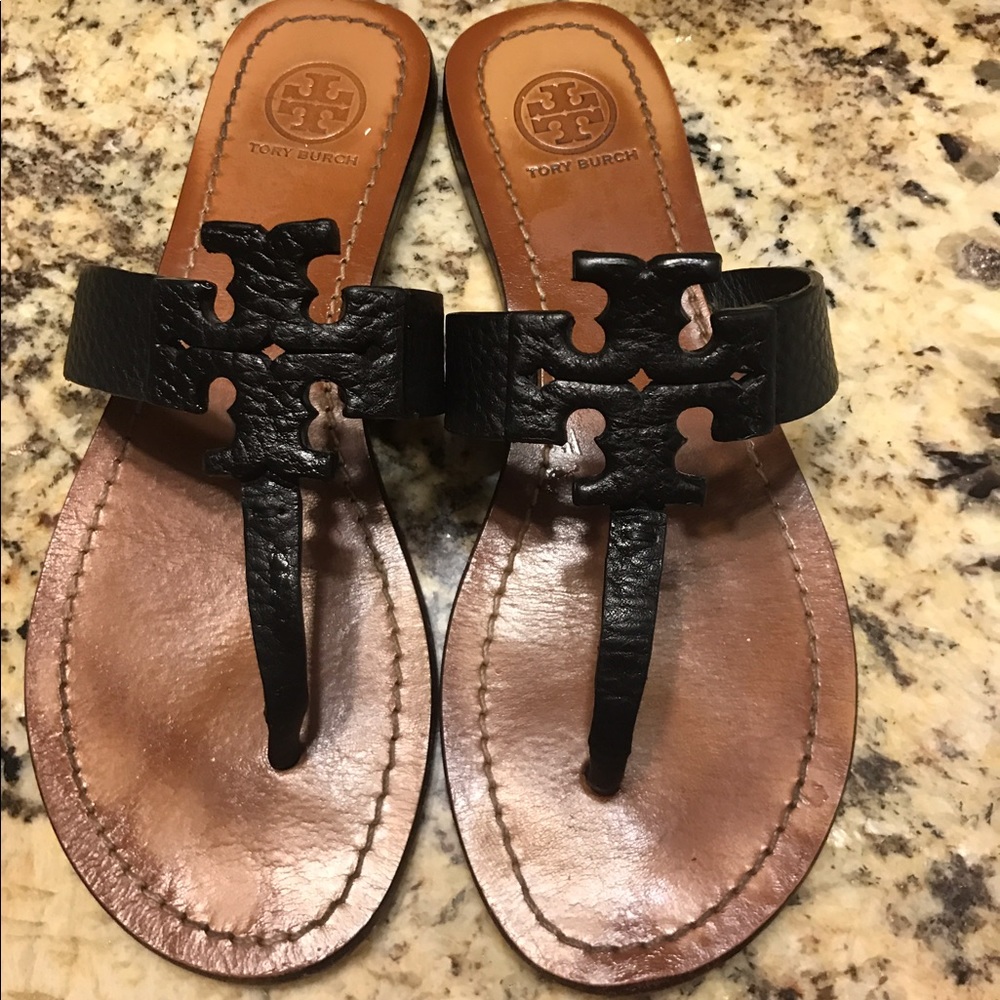 Tory Burch Moore Sandal black size 7