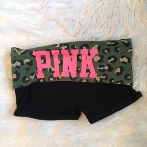 VS Pink Yoga Shorts