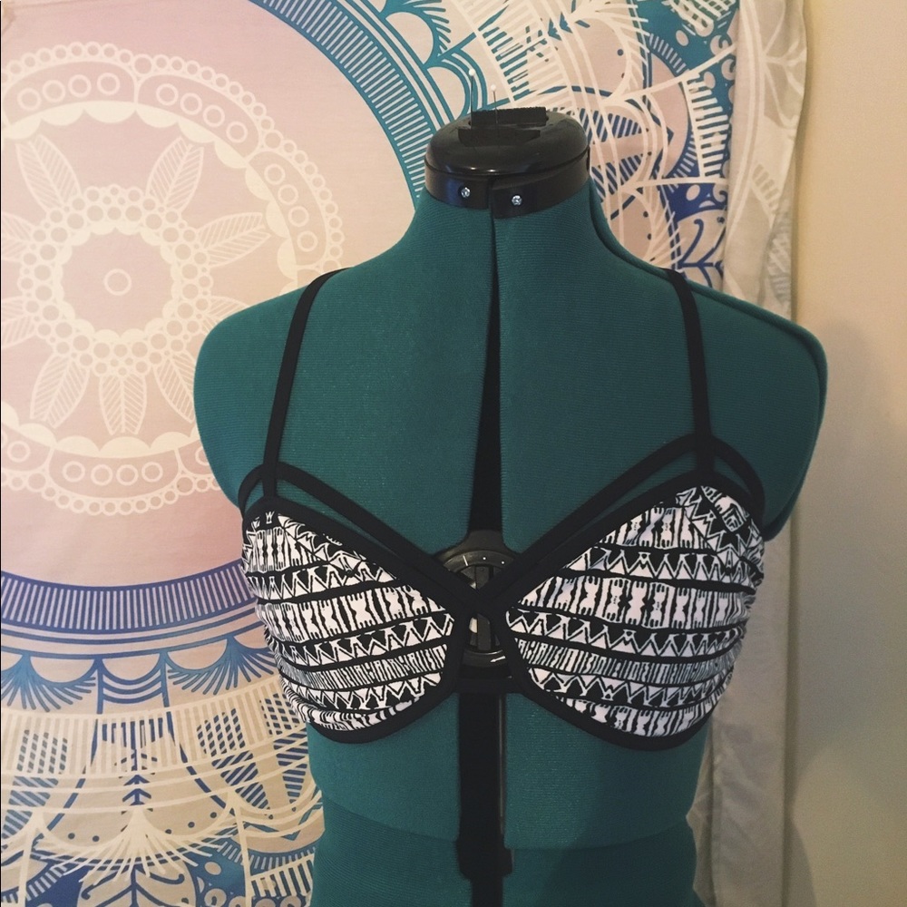 Strappy Bikini Top NWOT