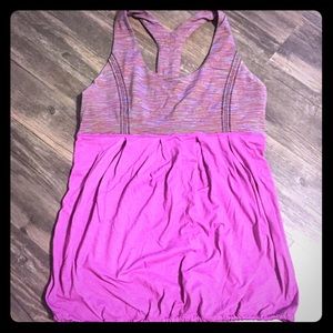 Lululemon pink tank top