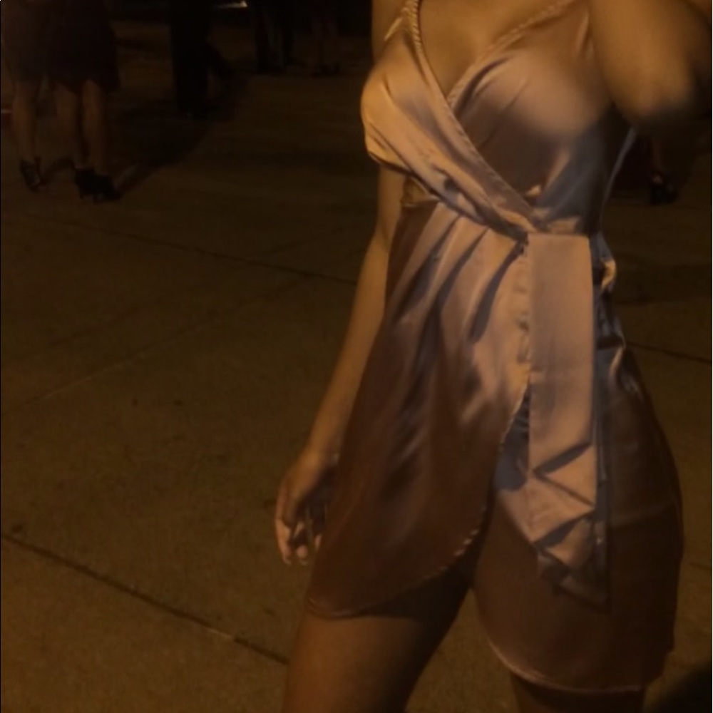 Satin dress