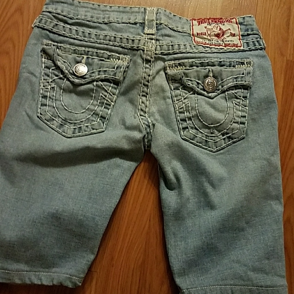 True Religion jeans shorts