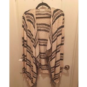 Tilly's Full Tilt Stripe Cardigan *New Without Tag