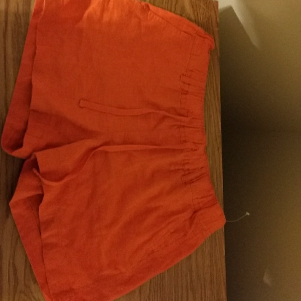 Sassy orange shorts