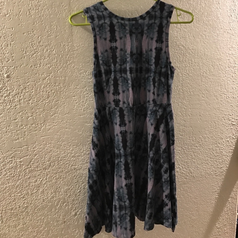 Vans tye dye sleeveless skater dress