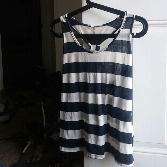 Charlotte Russe Tops - FREE w/purchase nautical striped tank top