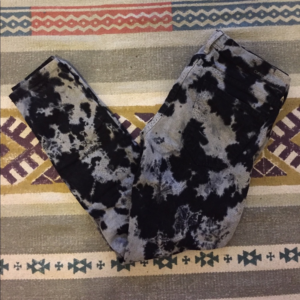 Current Elliott Python Ankle Pant Sz 27 - image 2