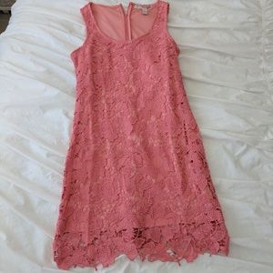 NWT Pink Lace Dress