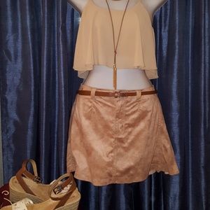 💕Skirt and Crop Top😍