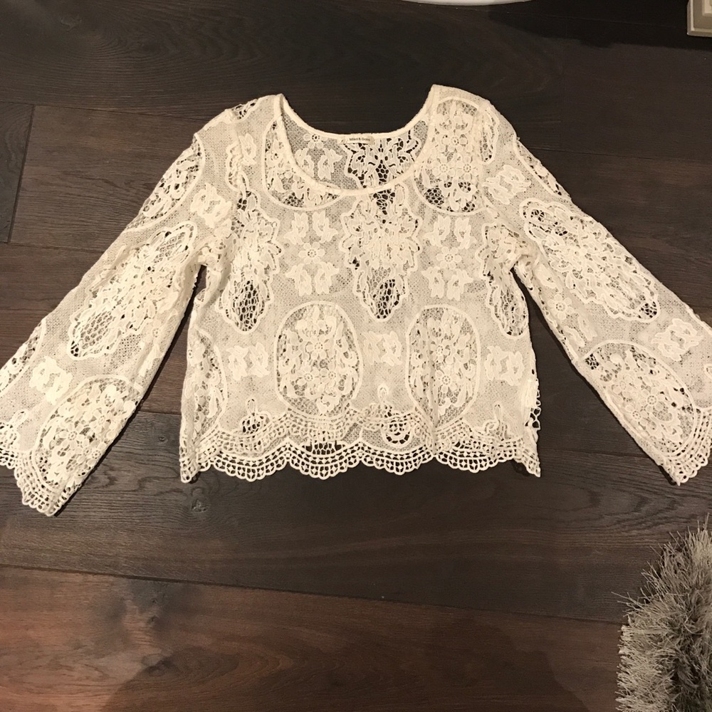 White summer top