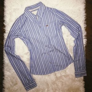 BLUE STRIPPED DRESS SHIRT