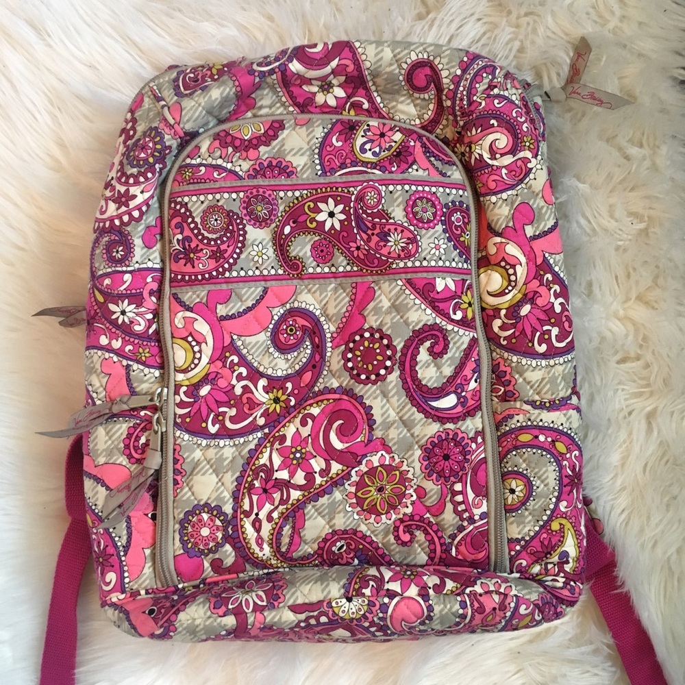 SOLD Vera Bradley Bookbag Large Campus Laptop Tech