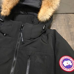 Canada Goose Borden Bomber: Noir Black