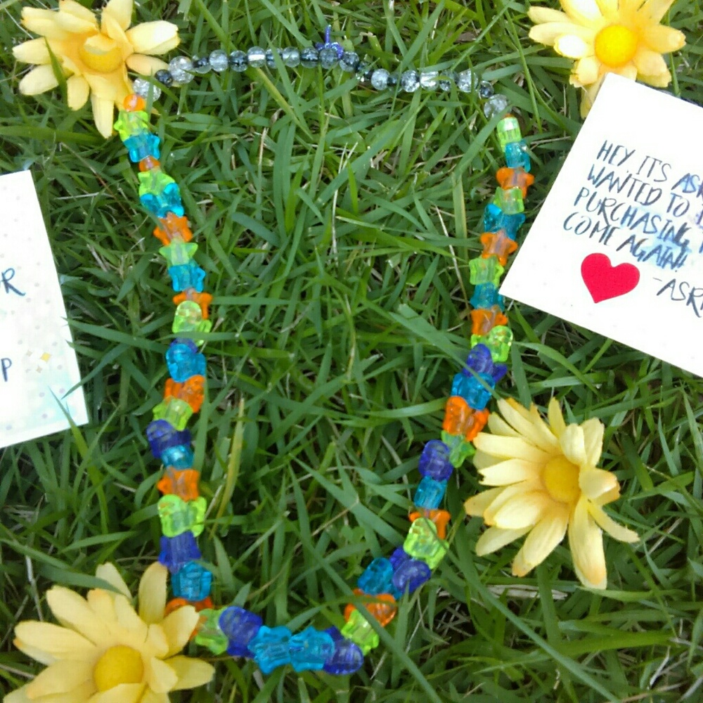 Star & butterfly necklace