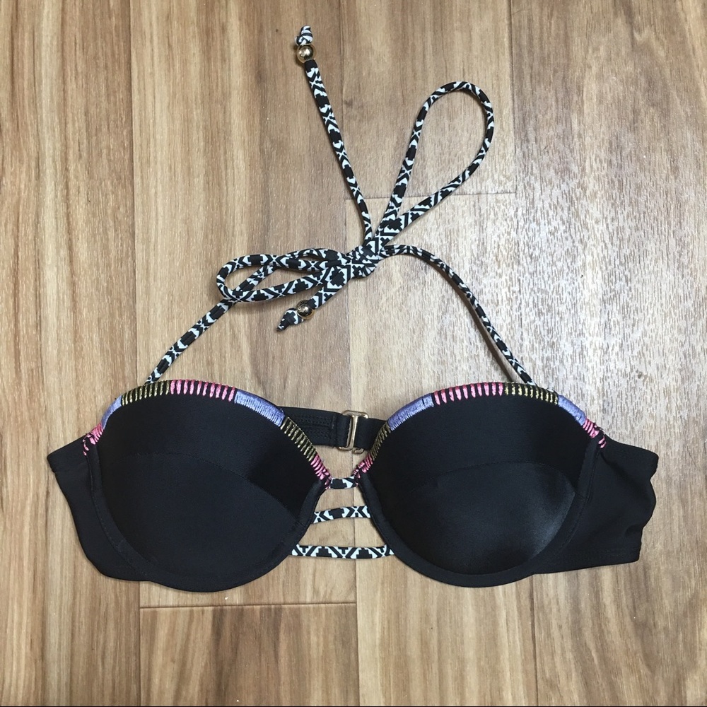 NWOT Push Up Bandeau Top