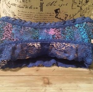 PINK by VS cheetah bandeau