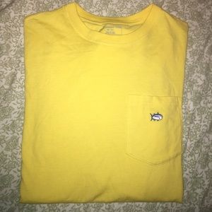 Men's XS yellow southern tide long sleeve